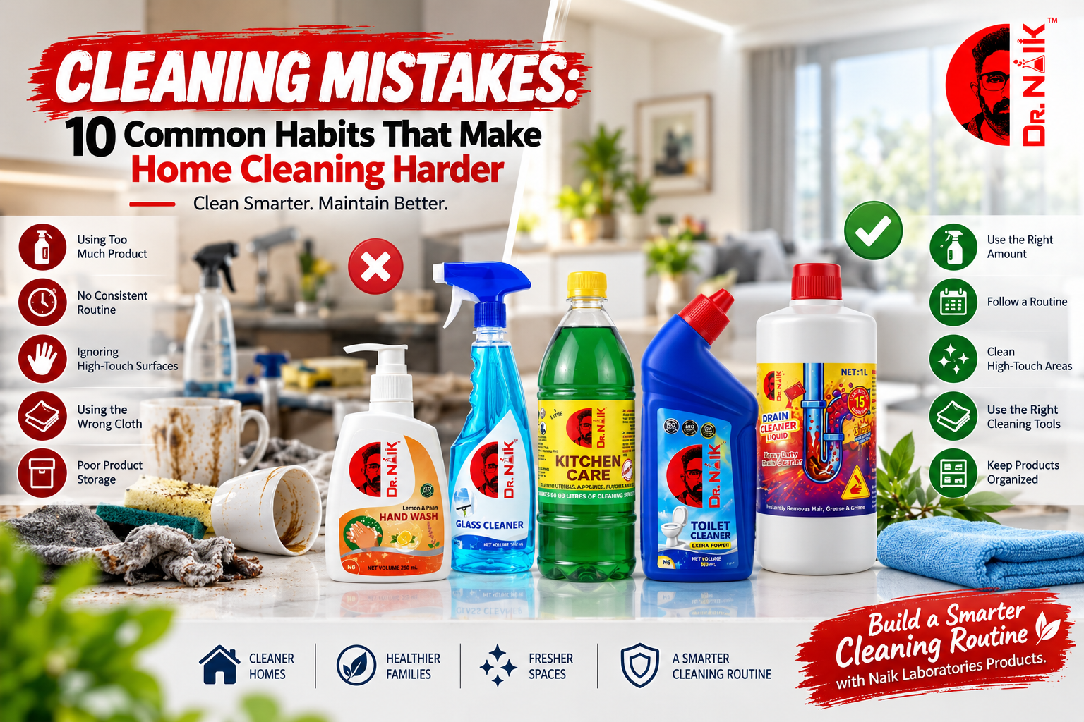 cleaning mistakes