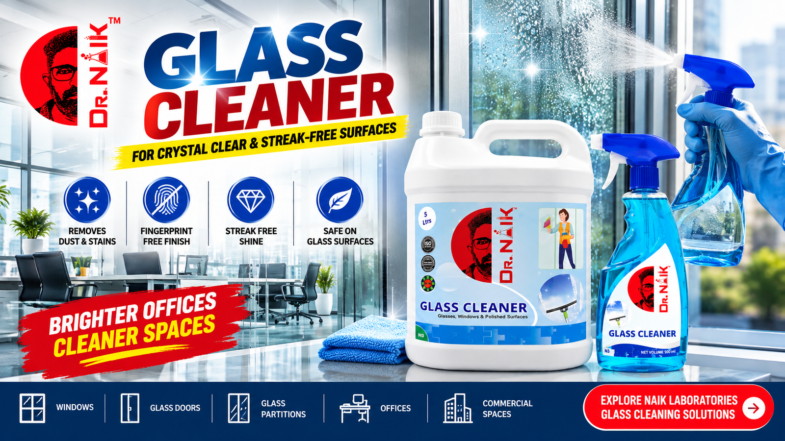office glass cleaning