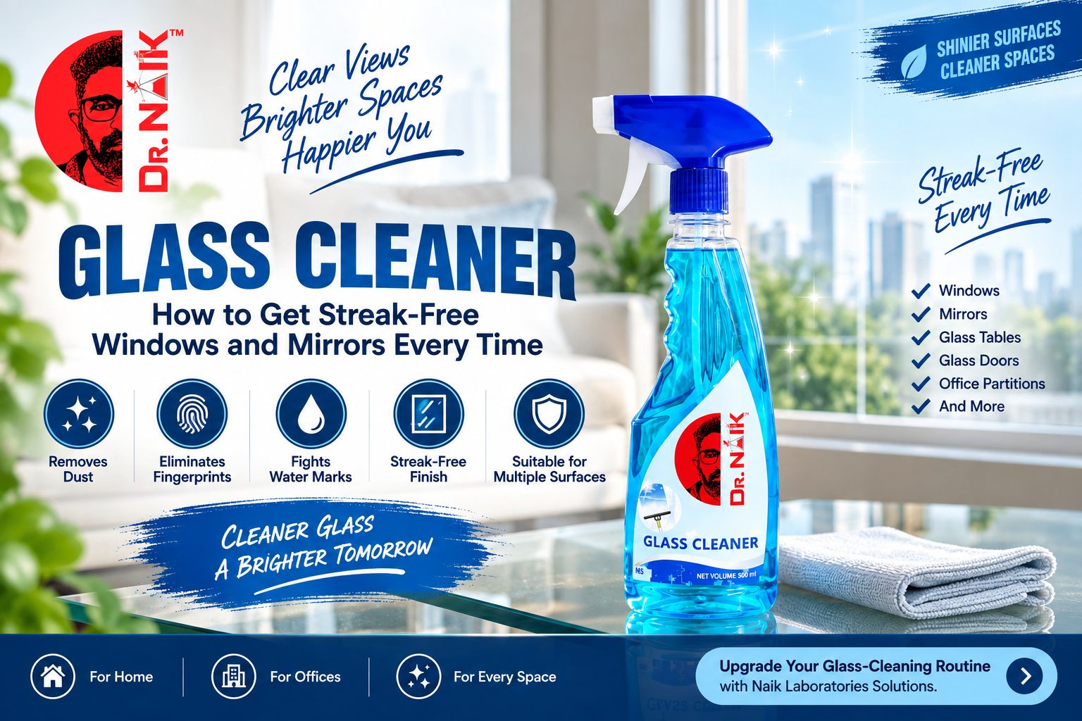 glass cleaner