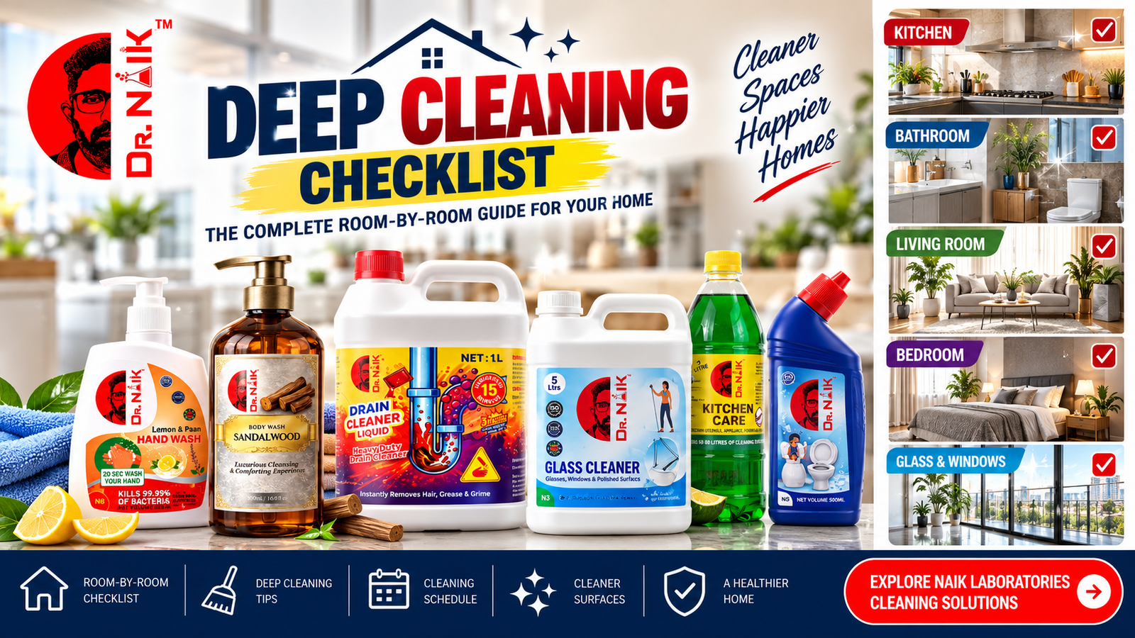 Deep Cleaning Checklist