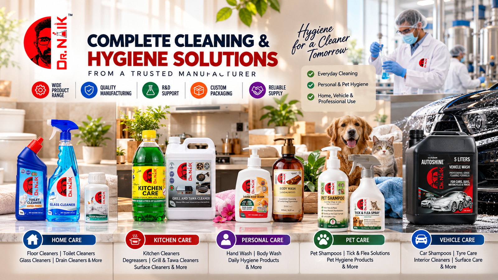 cleaning products manufacturer