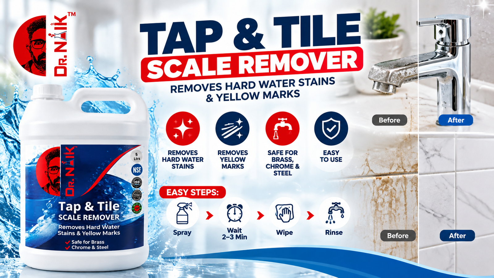 hard water stain remover