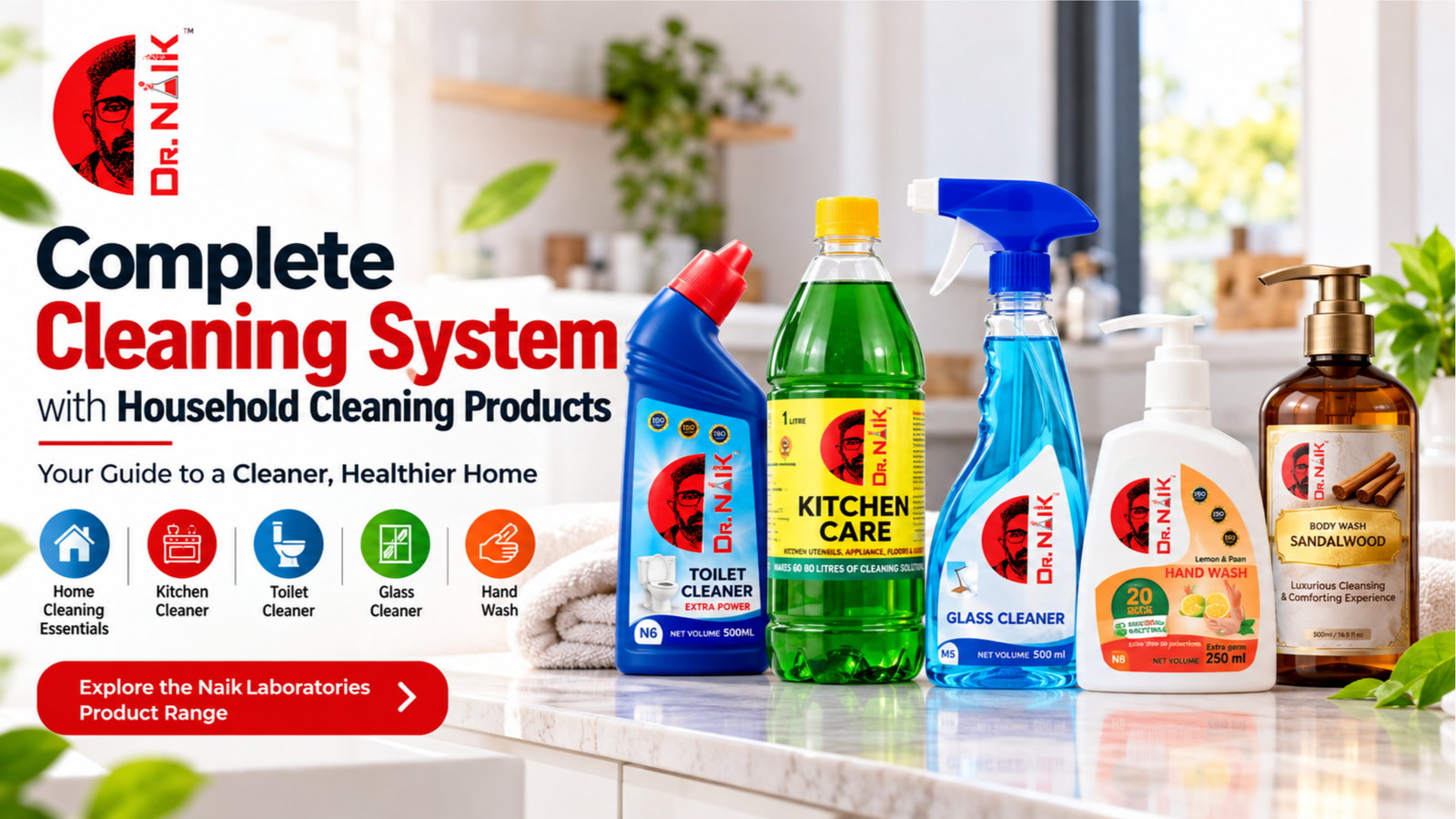 household cleaning products
